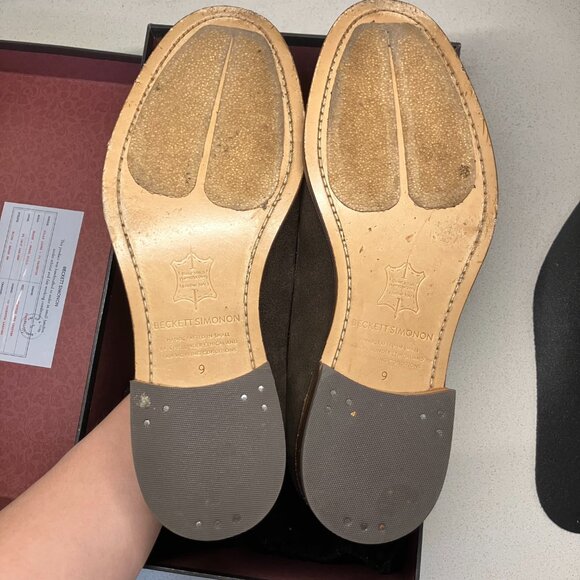 Beckett Simonon Roy Suede Loafers - Size 9US - Brown - Worn Twice main image 7